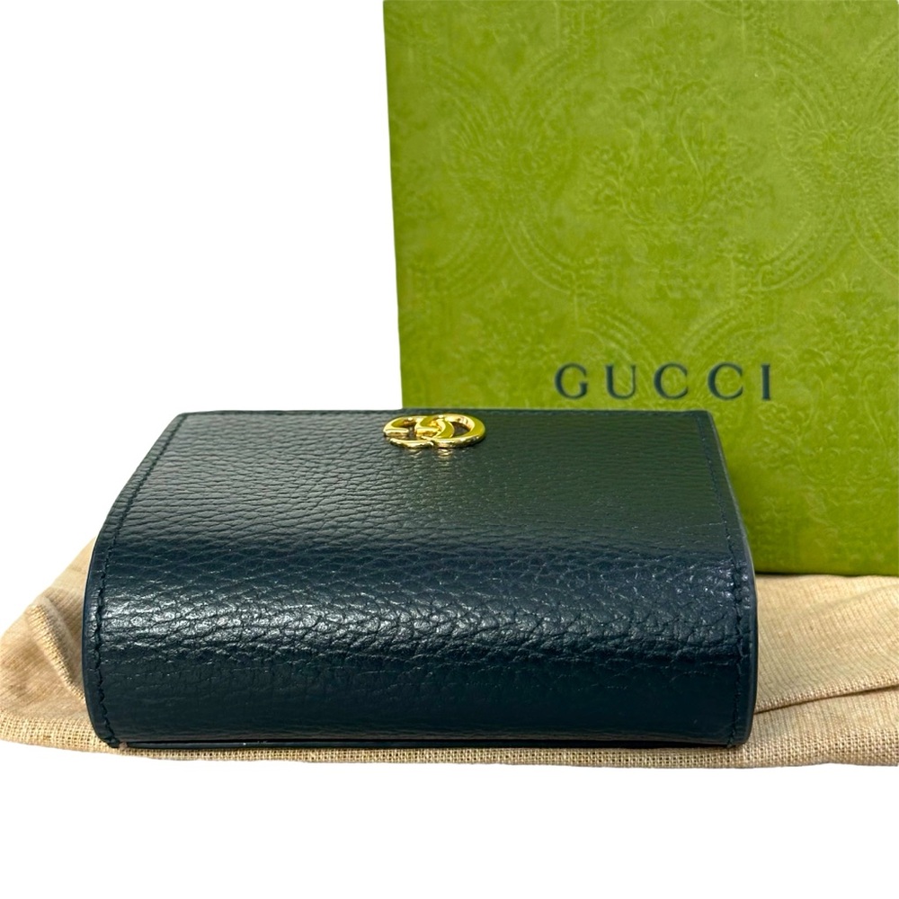 Authentic Gucci Marmont Supreme Compact Wallet - Picture 3 of 10